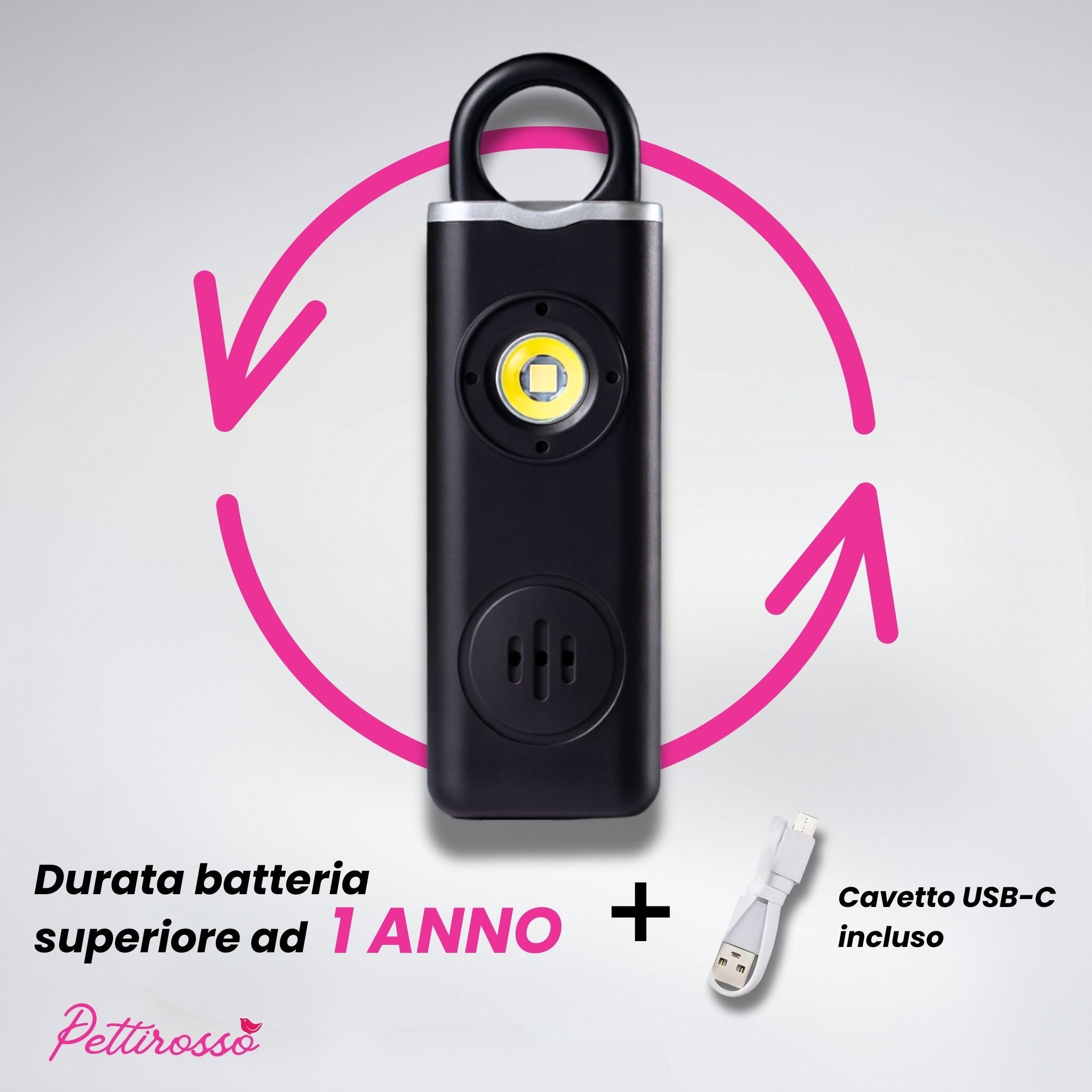 PETTIROSSO® Allarme Personale