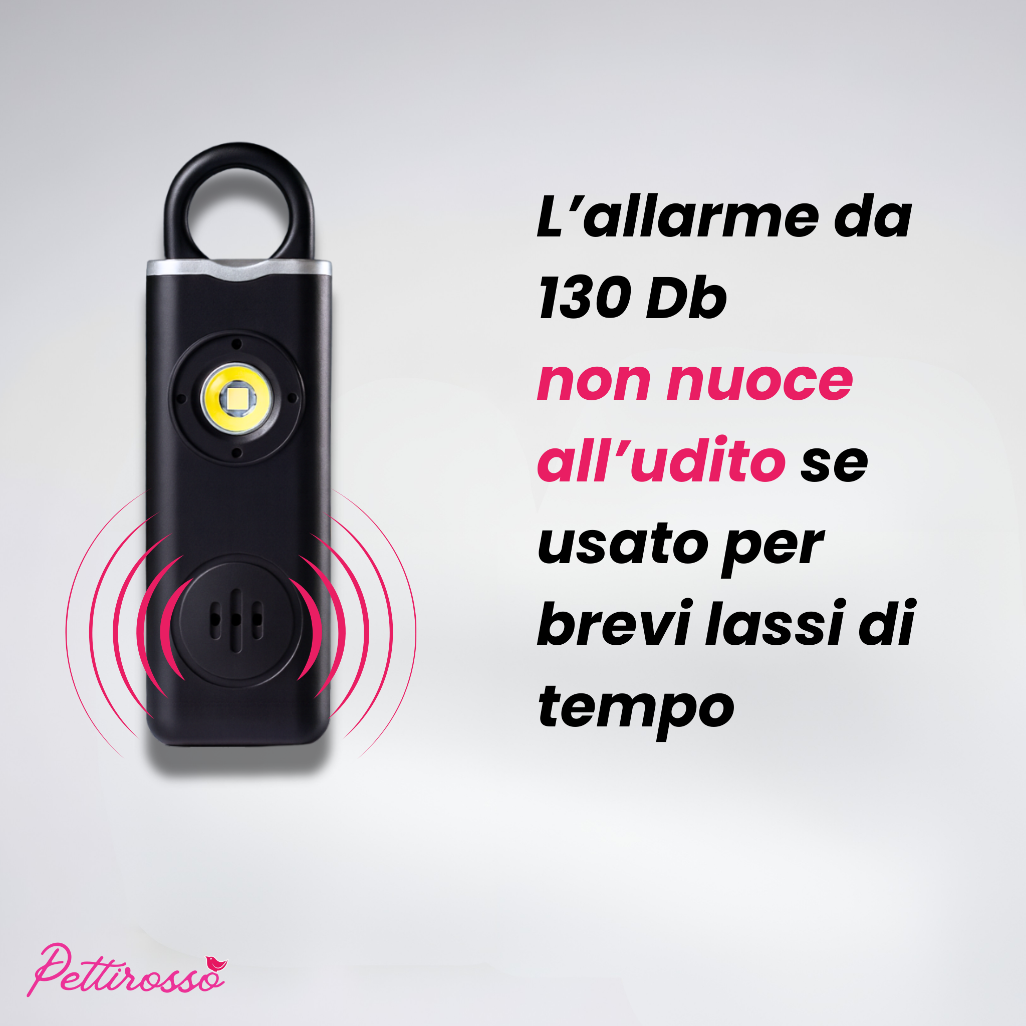 PETTIROSSO® Allarme Personale